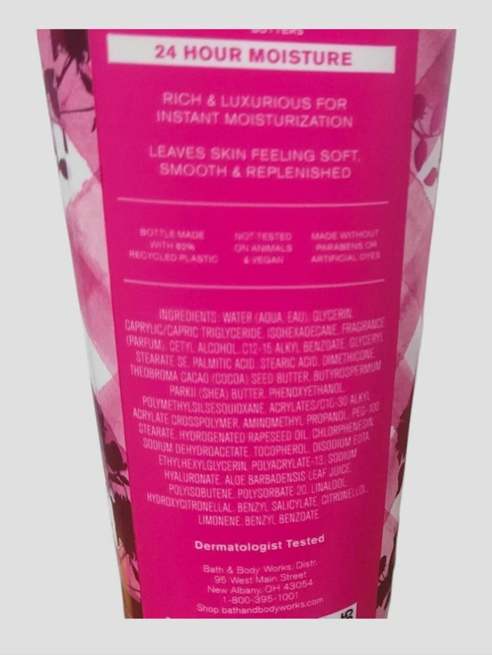 Bath & Body Works Ladies Gingham Gorgeous Ultimate Hydration Body Cream